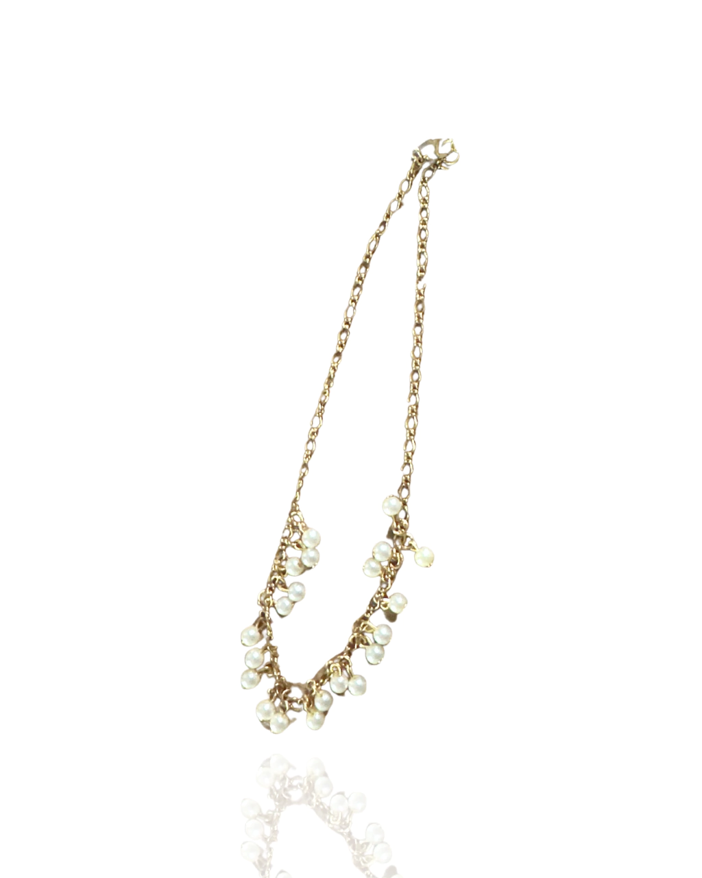 Colar Drizzle Pérolas Shell P