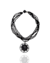 Colar Glamour Com Espinélio Negro & Pingente Mandala - comprar online
