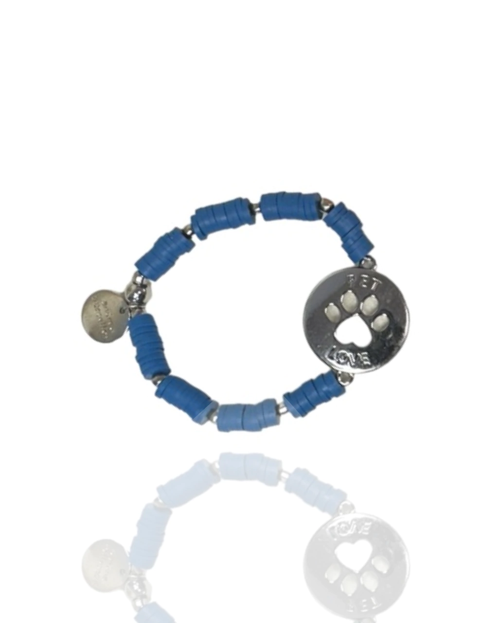 Pulseira Pet Lovers - Pingente Prateado