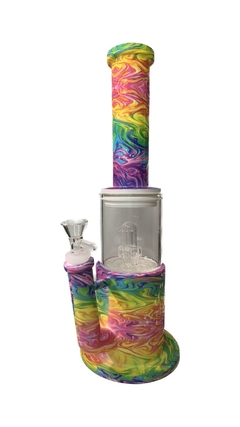 Bong Silicona Psicodélico 33cm - comprar online