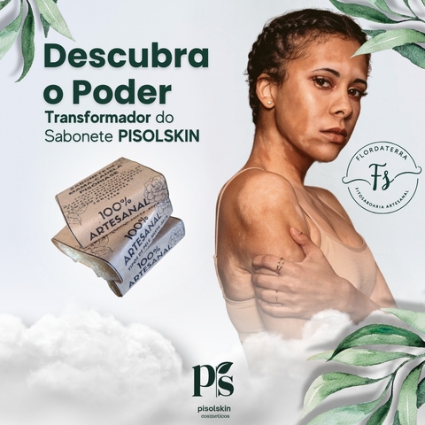Sabonete Mama-cadela Pisolskin Kit 6 Unidades.