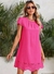 Vestido manga curta Plus Size