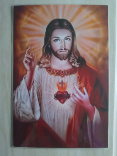 foto sagrado Coração de Jesus de parede