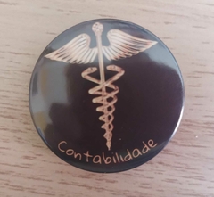 Botton alfinete contabilidade