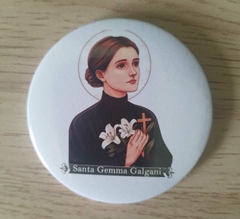 Botton alfinete Santa Gemma Galgani