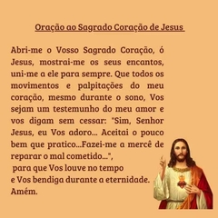 sagrado coração de jesus oração