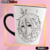 TAZA CONICA AHEGAO TINTA