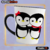 TAZA CONICA PINGUINOS