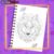 LIBRETA PARA COLOREAR MANDALAS - GotsuGotsu