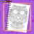 LIBRETA PARA COLOREAR MANDALAS