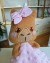 Mini naninha Capivarinha Rosa - comprar online