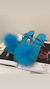 Sandália Plumas Azul - comprar online