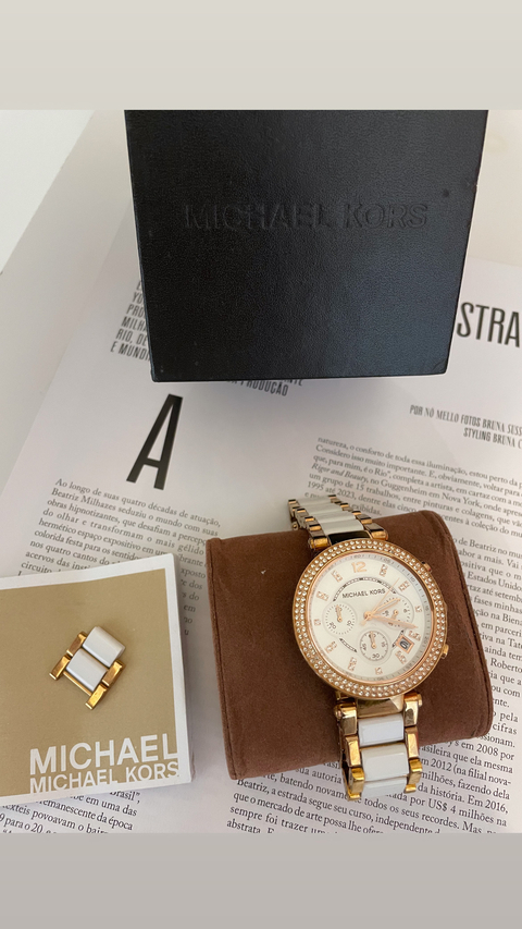 Relógio Michael Kors Branco - comprar online