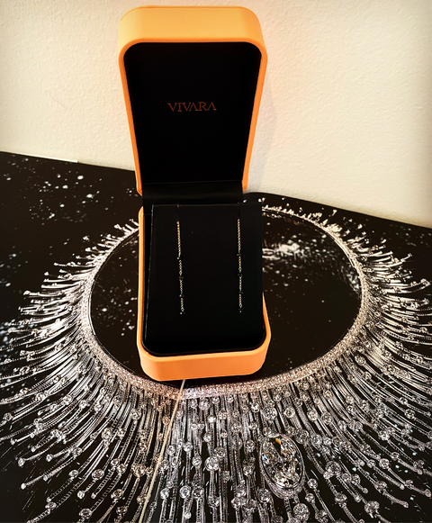 Brinco Vivara em ouro amarelo 18k