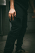 Calça Moletom Cargo Preta - comprar online
