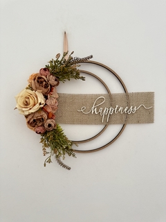 Guirlanda Dupla Floral Happiness 35cm - loja online