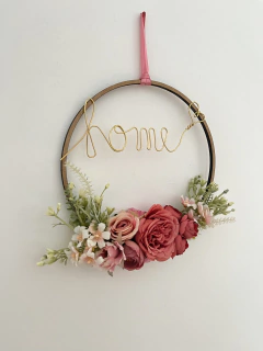 Guirlanda Home Pink - Pompons e Afins