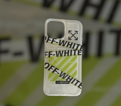 GREEN OFF WHITE IPHONE 13 PRO MAX Y 12 PRO MAX