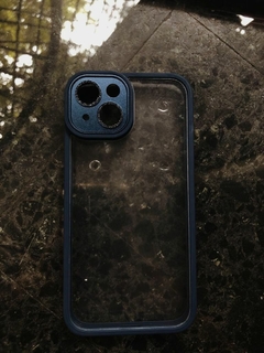 FUNDA CUBRE CAMARA CON BRILLOS IPHONE - tienda online
