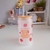 VASO DE VIDRIO CON POPOTE | Fresas Ossi B.
