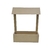 COC.VARIOS0141 Porta frascos casita con techo de madera 25 x 10 x 32cm