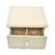 COC.CAROL0058 | Caja de te con cajon 4 div. 19 x 19 x 10cm