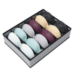 ORGANIZADOR DOBRÁVEL 7 COMPARTIMENTOS PARA SUTIAN ARMÁRIOS GAVETAS (REF 7819) - comprar online