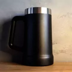 Caneca Térmica C/ Abridor 710ml Churrasco Festa Resenha Cerveja Gelada Inox
