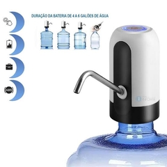 Bebedouro Bomba Elétrica P Garrafão Galão Água Recarregável - comprar online