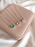 Colar Pedra Oval Rosa - loja online