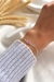 Pulseira Pedra Oval Rosa