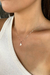 Conjunto Lua (colar e brinco) - ByLu 