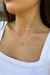 Colar Pedra Oval Verde - comprar online