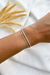 Pulseira Dupla Cordão Baiano e Bolinhas - comprar online
