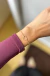 Pulseira Coração Cravejado Dourada
