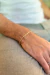 Pulseira Masculina Dourada - Elo Groumet Média
