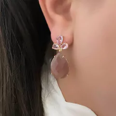 Brinco Ana Paula - Glamour da Pedra