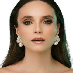 Brinco Orquidea G - Glamour da Pedra