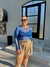 Body lurex Blue - comprar online