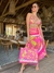 Saia Transpassada Pink Lima