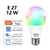 Lâmpada LED inteligente Wifi E27 Lâmpada inteligente Tuya Lâmpada inteligente Wifi 220V Lâmpada LED RGB