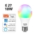 Lâmpada LED inteligente Wifi E27 Lâmpada inteligente Tuya Lâmpada inteligente Wifi 220V Lâmpada LED RGB - Baiano do mg