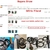 Novo relógio masculino conjunto de pulseiras de luxo fashion business couro marrom quartzo pulso W