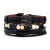 Imagem do Conjunto Pulseiras de Couro Envolto Trançadas