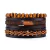 Imagem do Conjunto Pulseiras de Couro Envolto Trançadas