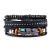 Conjunto Pulseiras de Couro Envolto Trançadas - loja online