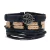 Conjunto Pulseiras de Couro Envolto Trançadas - INSANE MEN'S STORE