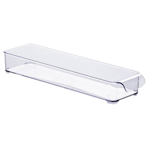Organizador gaveta diamond 37,5x 10,5x 5,5cm cristal