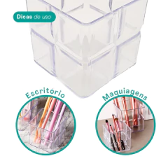 Organizador Bisotê 8 x 8 x 8 cm UTMAIS2067 na internet