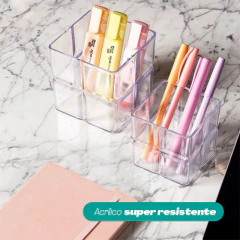 Organizador Bisotê 8 x 8 x 8 cm UTMAIS2067 - Utilita Mais - Sua loja de utilidades para facilitar o seu dia a dia